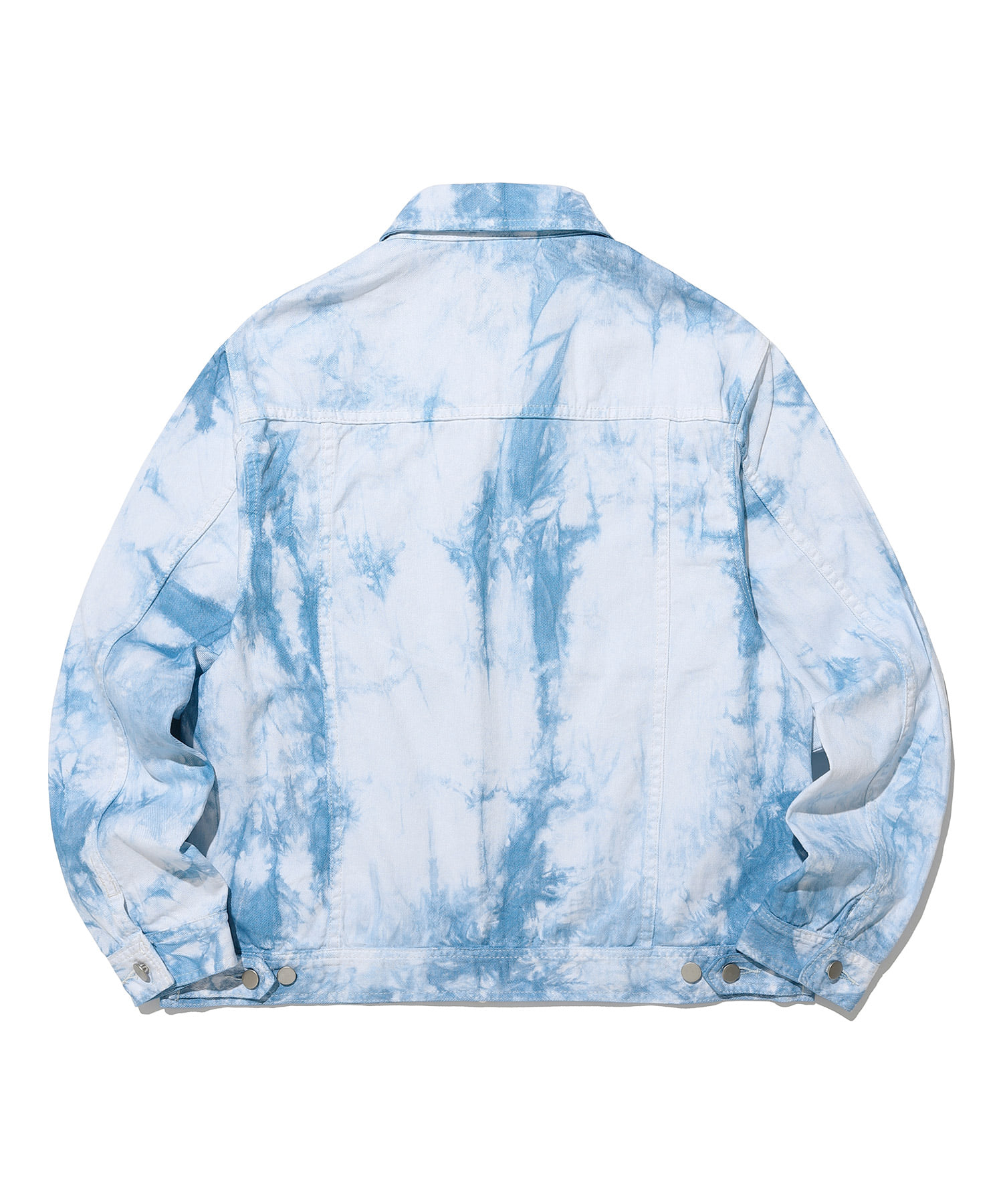 DYED ZIP UP JUMPER[WHITE]